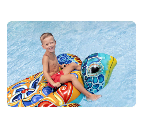 Пліт надувний для плавання Bestway 41523 Черепаха, 186 х 168 см