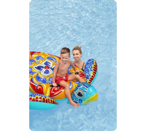 Пліт надувний для плавання Bestway 41523 Черепаха, 186 х 168 см