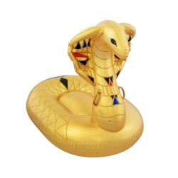 Пліт надувний для плавання Bestway 41445 Золота кобра, 180 х 146 см