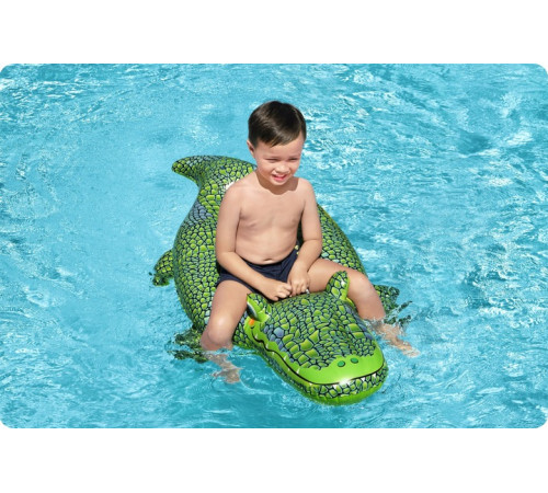 Пліт надувний Bestway 41477 Крокодил 152 х 71 см