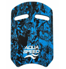 Дошка для плавання Aqua Speed SWIRL PULLBUOY 61247 43 х 28 х 3,6 см, чорно-синій