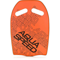 Дошка для плавання Aqua Speed WAVE KICKBOARD 3971  43 x 28 x 3,6 cм, оранжева