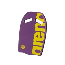 Дошка для плавання Arena KICKBOARD 40 х 27,5 х 2,5 см, фіолетово-жовта