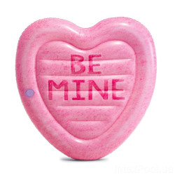 Пліт надувний пляжний Intex 58789 Рожева цукерка, 145 х 142 см