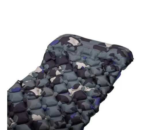 Матрац надувний LUGI SJ-0084KH, 190 х 55 х 3 см, камуфляжний