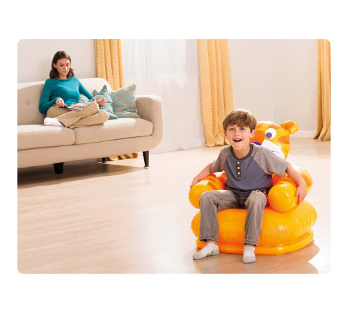 Крісло надувне для дітей INTEX 68556 Веселий ведмедик 65 х 64 х 72 см