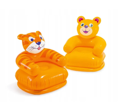 Крісло надувне для дітей INTEX 68556 Веселий ведмедик 65 х 64 х 72 см