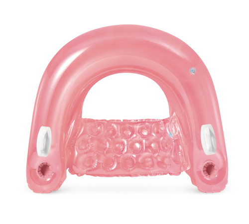 Крісло надувне для плавання INTEX 58859 рожеве 147 х 99 см