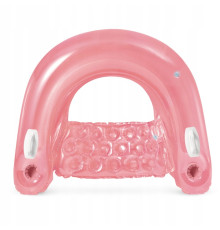 Крісло надувне для плавання INTEX 58859 рожеве 147 х 99 см