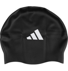 Шапочка для плавання Adidas IA8306 3-Stripes, чорна