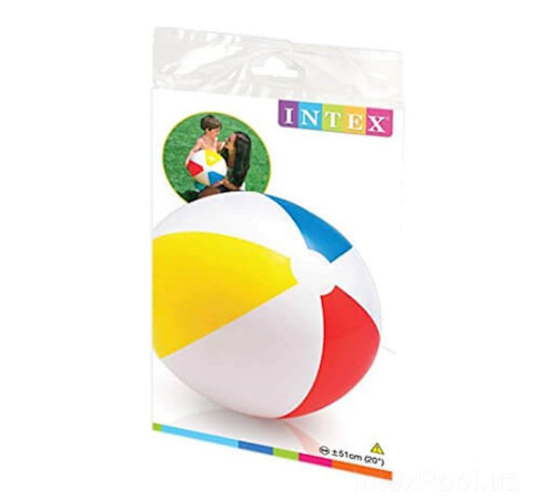М'яч надувний Intex 59020, 51 см