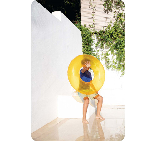 Коло надувне для плавання INTEX 59260 помаранчеве, 76 см