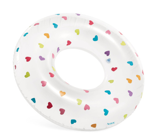 Коло надувне для плавання INTEX 59259 Серця, 81 см