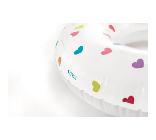 Коло надувне для плавання INTEX 59259 Серця, 81 см