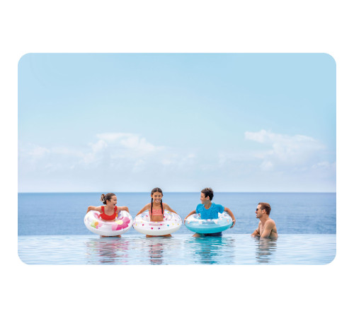 Коло надувне для плавання INTEX 59259 Серця, 81 см