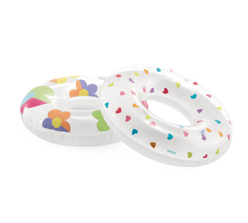 Коло надувне для плавання INTEX 59259 Серця, 81 см