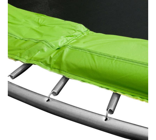 Батут inSPORTline Froggy PRO з зовнішньою сіткою 366 см жовтий