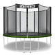 Батут Zipro Jump Pro із зовнішньою сіткою 10 футів 312 см чорно-зелений