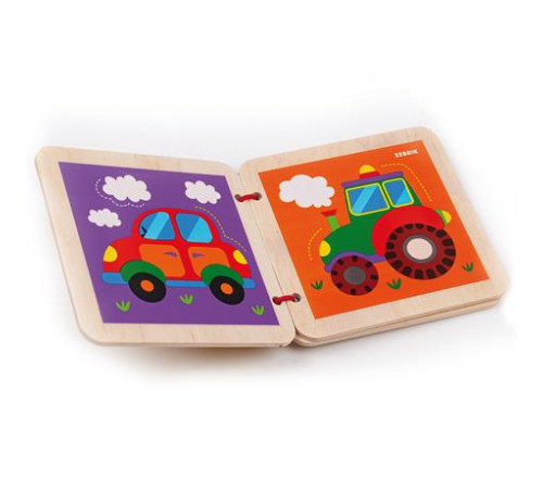 Дерев'яна книжечка Roter Kafer Транспорт (RW3034)