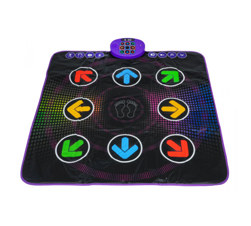 Музичний танцювальний килимок Ramiz SLW9817C, чорний