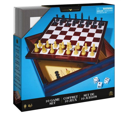 Набір настільних ігор Spin Master "10 класичних ігор"