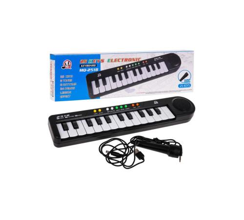 Дитячий синтезатор Ramiz MQ-2518 з мікрофоном та USB