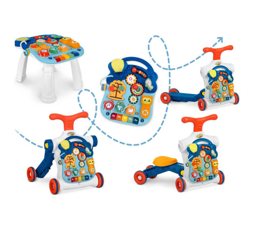 Каталка 4-в-1 інтерактивна Ricokids Каталка 4-в-1 інтерактивна Ricokids
