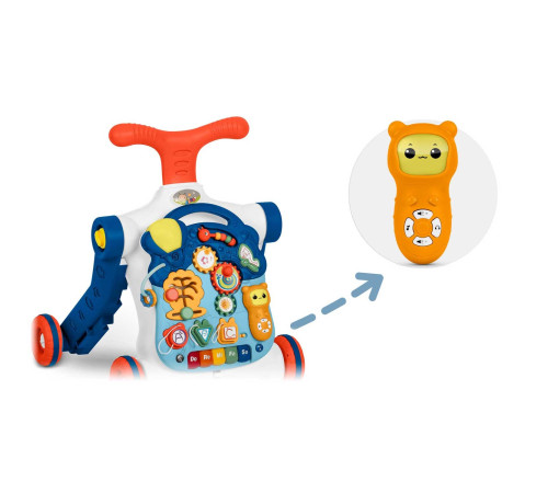 Каталка 4-в-1 інтерактивна Ricokids Каталка 4-в-1 інтерактивна Ricokids