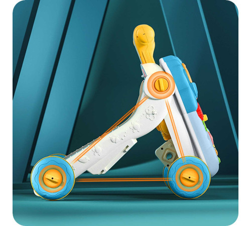 Каталка 4-в-1 інтерактивна Ricokids зелена Каталка 4-в-1 інтерактивна Ricokids зелена