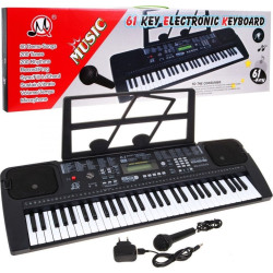 Дитячий синтезатор 5+ Tachometer Radio USB MP3 