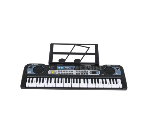 Дитячий синтезатор Ramiz MQ-6119L з підсвіткою, мікрофоном та підставкою для нот