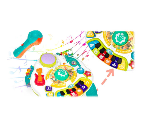 Столик інтерактивний музичний Ricokids Столик інтерактивний музичний Ricokids