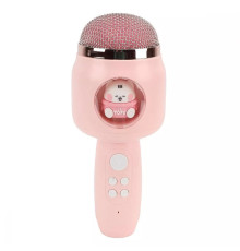 Караоке-мікрофон дитячий PRC Animals рожевий