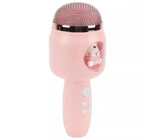 Караоке-мікрофон дитячий PRC Animals рожевий