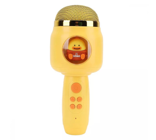 Караоке-мікрофон дитячий PRC Animals жовтий