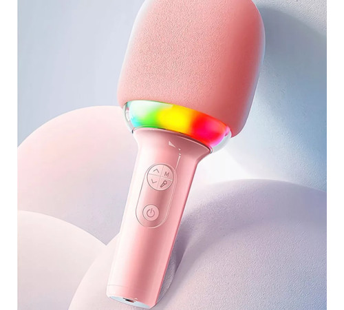 Караоке-мікрофон дитячий PRC PlaySound рожевий