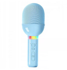Караоке-мікрофон дитячий PRC Sound Wawe блакитний
