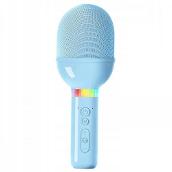 Караоке-мікрофон дитячий PRC Sound Wawe блакитний