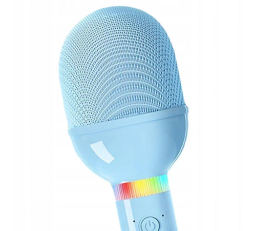 Караоке-мікрофон дитячий PRC Sound Wawe блакитний