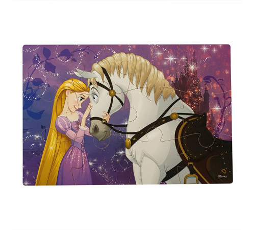 Пазл дерев'яний Spin Master 4в1 Принцеси 23 х 15 см, 72 ел.