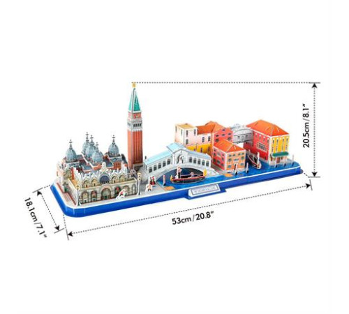3D пазл CubicFun City Line Венеція (MC269h) 3D пазл CubicFun City Line Венеція (MC269h)