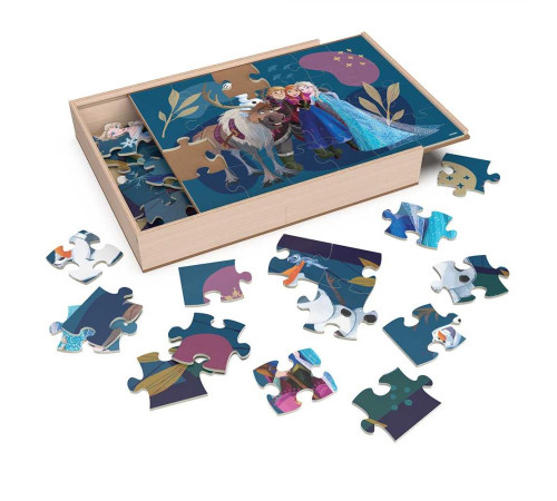 Пазл дерев'яний Spin Master "Крижане серце" 3в1 21,3 х 28,4 см