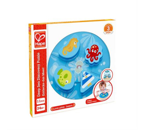 Пазл-головоломка Hape Глибоке море (E1604)