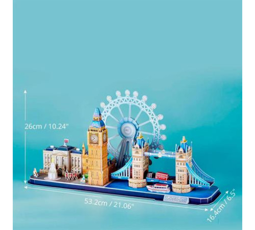 3D пазл CubicFun City Line Лондон (MC253h) 3D пазл CubicFun City Line Лондон (MC253h)