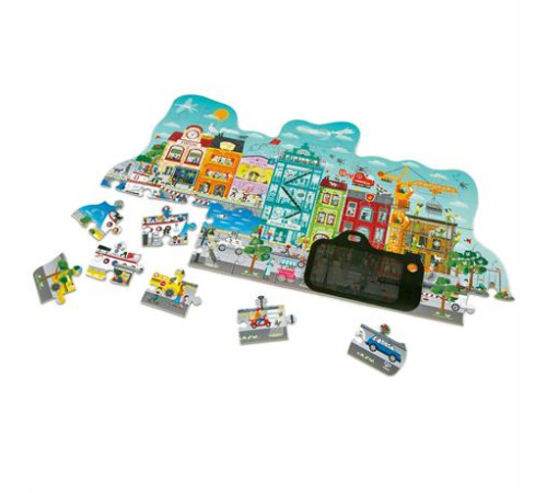 Пазл Hape Міський пейзаж з анімацією 49 ел. (E1629) Пазл Hape Міський пейзаж з анімацією 49 ел. (E1629)