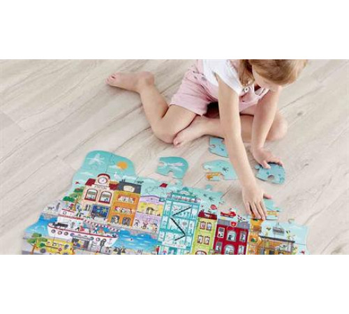 Пазл Hape Міський пейзаж з анімацією 49 ел. (E1629) Пазл Hape Міський пейзаж з анімацією 49 ел. (E1629)