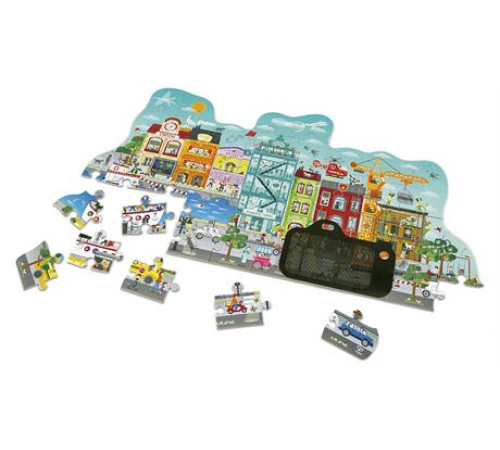 Пазл Hape Міський пейзаж з анімацією 49 ел. (E1629) Пазл Hape Міський пейзаж з анімацією 49 ел. (E1629)