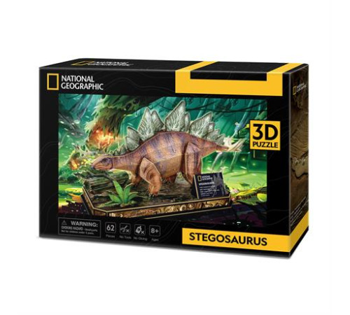 3D пазл CubicFun National Geographic Dino Стегозавр (DS1054h) 3D пазл CubicFun National Geographic Dino Стегозавр (DS1054h)