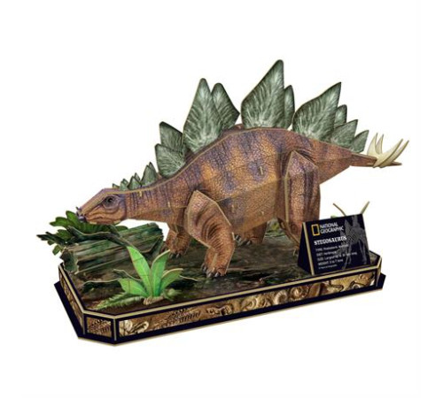 3D пазл CubicFun National Geographic Dino Стегозавр (DS1054h) 3D пазл CubicFun National Geographic Dino Стегозавр (DS1054h)
