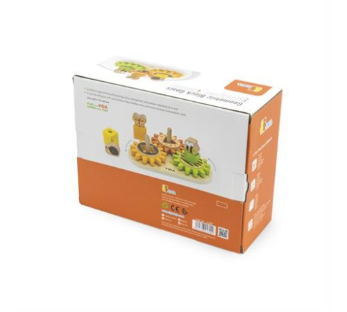 Розвивальна іграшка Viga Toys Звірята на шестерінках (44690) Розвивальна іграшка Viga Toys Звірята на шестерінках (44690)